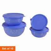 4 PCS Europa Storage Bowl - Microwave friendly